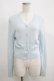 画像1: Katie / LACY LACY v neck cardigan FREE SAX BLUE H-25-05-22-060-LO-TO-KB-ZH (1)