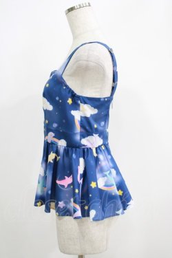 画像2: MILK / ドルフィンキャミ  ブルー H-25-05-22-062-ML-TO-KB-ZH