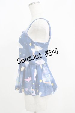 画像2: MILK / ドルフィンキャミ  ブルー H-25-05-22-062-ML-TO-KB-ZH