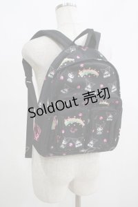 NieR Clothing / BACKPACK 【クロミ×NieRちゃん】  ブラック H-25-05-22-066-PU-BG-KB-ZH