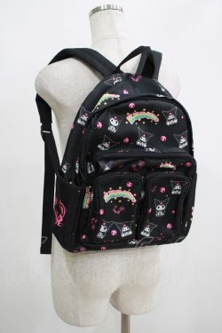 画像1: NieR Clothing / BACKPACK 【クロミ×NieRちゃん】  ブラック H-25-05-22-066-PU-BG-KB-ZH