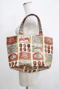 Jane Marple / Chocolat classiqueトートバッグ  アイボリー H-25-05-22-067-JM-BG-KB-ZH
