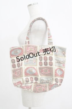 画像2: Jane Marple / Chocolat classiqueトートバッグ  アイボリー H-25-05-22-067-JM-BG-KB-ZH