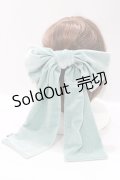 Katie / DOLL RIBBON head dress  LIGHT BLUE VELOUR H-25-05-22-073-LO-AC-KB-ZH