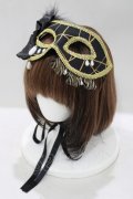 ATELIER　Ruby / Mask Headdress  黒 H-25-05-22-075-EL-ZA-KB-ZH