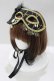 画像1: ATELIER　Ruby / Mask Headdress  黒 H-25-05-22-075-EL-ZA-KB-ZH (1)