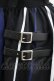 画像5: NieR Clothing / SUSPENDER×ベルト装飾付きブロッキングスカート  ブラック H-25-05-22-007-PU-SK-KB-ZH (5)
