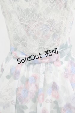 画像4: elements,H / マスケラローズレース切替ワンピース  オフ H-25-05-22-013-PU-OP-KB-ZH