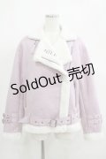 NieR Clothing / 防寒2WAYボアムートンコート  くすみピンク H-25-05-22-019-PU-CO-KB-ZT-C062