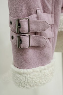 画像5: NieR Clothing / 防寒2WAYボアムートンコート  くすみピンク H-25-05-22-019-PU-CO-KB-ZH