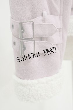 画像5: NieR Clothing / 防寒2WAYボアムートンコート  くすみピンク H-25-05-22-019-PU-CO-KB-ZT-C062
