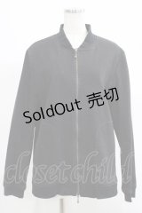 MiDiom / ZIPブルゾンジャケット  黒 H-25-10-20-010-PU-JA-KB-ZH