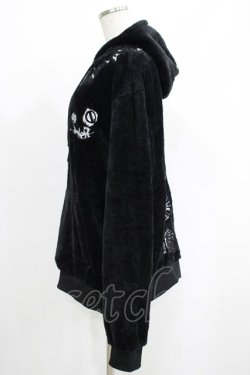 画像2: NieR Clothing / ふわもこプルパーカー  黒 H-25-05-22-023-PU-TO-KB-ZH