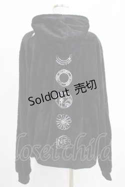 画像3: NieR Clothing / ふわもこプルパーカー  黒 H-25-05-22-023-PU-TO-KB-ZT326