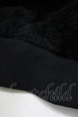 画像4: NieR Clothing / ふわもこプルパーカー  黒 H-25-05-22-023-PU-TO-KB-ZH