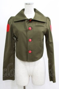 ZOESTYLES / ドラキュラ番長ショートジャケット  カーキ H-25-05-22-024-GO-JA-KB-ZT100