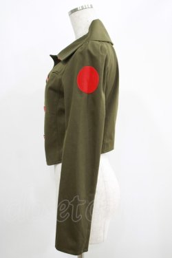 画像2: ZOESTYLES / ドラキュラ番長ショートジャケット  カーキ H-25-05-22-024-GO-JA-KB-ZH