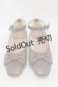 Innocent World / リボンスクエアートゥシューズ M ショコラ H-25-05-23-001-IW-SH-NS-ZH