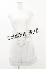Amavel / Crown Marinのメッセージショーパン Free グレー H-25-05-23-042-CA-PA-NS-ZH