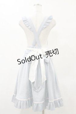 画像2: Amavel / 宮燈街の飴売り子エプロンスカート Free サックス H-25-05-23-045-CA-SK-NS-ZH