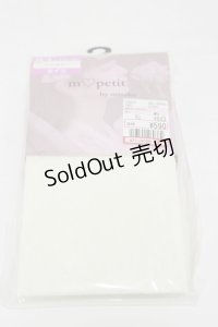 m petit by misako / AMタテレースアミタイツ M~L アイボリー H-25-05-23-006-LO-ZA-NS-ZH