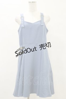 画像1: DearMyLove / サイドダブルバックルジャンスカ LL ブルー H-25-05-23-054-EL-OP-NS-ZH