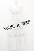 evelyn / 花柄リボンキャミワンピース Free アイスグレイ H-25-05-23-059-LO-OP-NS-ZH