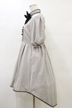 画像3: DearMyLove / バルーン袖リボンリボンワンピース L グレー H-25-05-23-070-EL-OP-NS-ZH