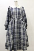m petit by misako / サンリオキャラクターズコラボ シナモロール ワンピース M ブルー H-25-05-23-073-LO-OP-NS-ZH