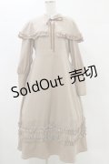 FLC / MINA*ケープワンピース M ベージュ H-25-05-23-075-LO-OP-NS-ZH