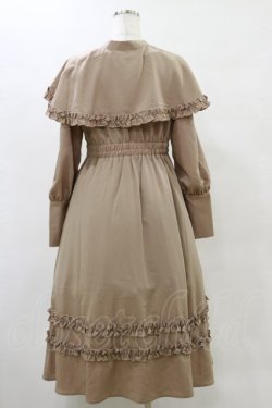 画像2: FLC / MINA*ケープワンピース M ベージュ H-25-05-23-075-LO-OP-NS-ZH