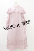 FLC / MINA*ケープワンピース M ピンク H-25-05-23-076-LO-OP-NS-ZH