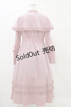 画像2: FLC / MINA*ケープワンピース M ピンク H-25-05-23-076-LO-OP-NS-ZH