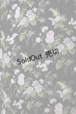画像3: Kurumi Collaboration / 花柄クラシカルワンピース SS ブラック H-25-05-23-080-LO-OP-NS-ZH