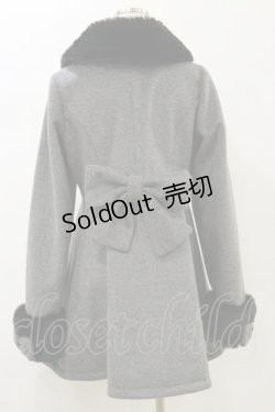 画像2: Ank Rouge / おリボンドーリーコート M グレー H-25-05-23-014-CA-CO-NS-ZT-C058