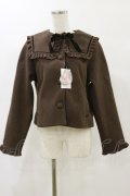 m petit by misako / セーラーショートコート M ブラウン H-25-05-23-015-LO-CO-NS-ZH