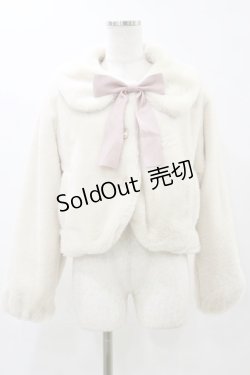 画像1: m petit by misako / サンリオキャラクターズコラボ ショートコート L アイボリー H-25-05-23-016-LO-JA-NS-ZT-C057