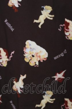 画像3: Jamie エーエヌケー / エンジェルプリントBIGシャツ M ブラウン H-25-05-23-025-LO-BL-NS-ZH