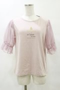 m petit by misako / MSシアーソデプルオーバー L ピンク H-25-05-23-027-LO-TO-NS-ZH
