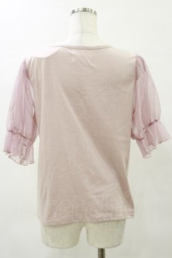 画像2: m petit by misako / MSシアーソデプルオーバー L ピンク H-25-05-23-027-LO-TO-NS-ZH
