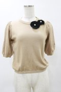 Maison de FLEUR Petite Robe canone / 餞おくるフラワーニット Free ブラウン H-25-05-23-028-EL-TO-NS-ZH