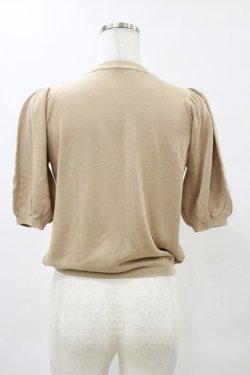 画像2: Maison de FLEUR Petite Robe canone / 餞おくるフラワーニット Free ブラウン H-25-05-23-028-EL-TO-NS-ZH