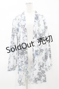 NieR Clothing / 総柄羽織  白 H-25-05-25-1032-PU-TO-KB-ZH