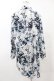 画像2: NieR Clothing / 総柄羽織  白 H-25-05-25-1032-PU-TO-KB-ZH (2)