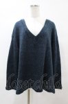 画像1: 【SALE】GADGET GROW / Vネックニット  ブルー H-25-05-25-1041-GO-TO-KB-ZT313 (1)
