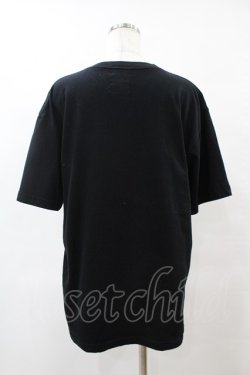 画像2: yaponskii / ピエロよだれベアTシャツ  黒 H-25-05-25-1046-PU-TO-KB-ZH