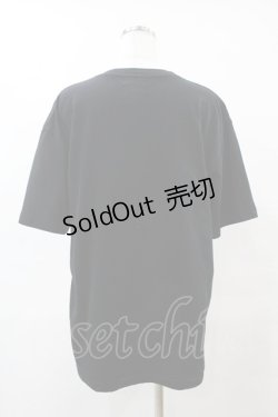 画像2: yaponskii / ピエロよだれベアTシャツ  黒 H-25-05-25-1046-PU-TO-KB-ZH