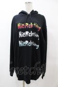 NieR Clothing / ロゴプルパーカー 2XL 黒 H-25-05-25-1053-PU-TO-KB-ZH