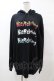 画像1: NieR Clothing / ロゴプルパーカー 2XL 黒 H-25-05-25-1053-PU-TO-KB-ZH (1)