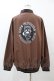 画像2: NieR Clothing / 内ポケット付きMILK CHOCOLATE BLOUSON 【ミケ】  茶 H-25-05-25-1055-PU-JA-KB-ZH (2)